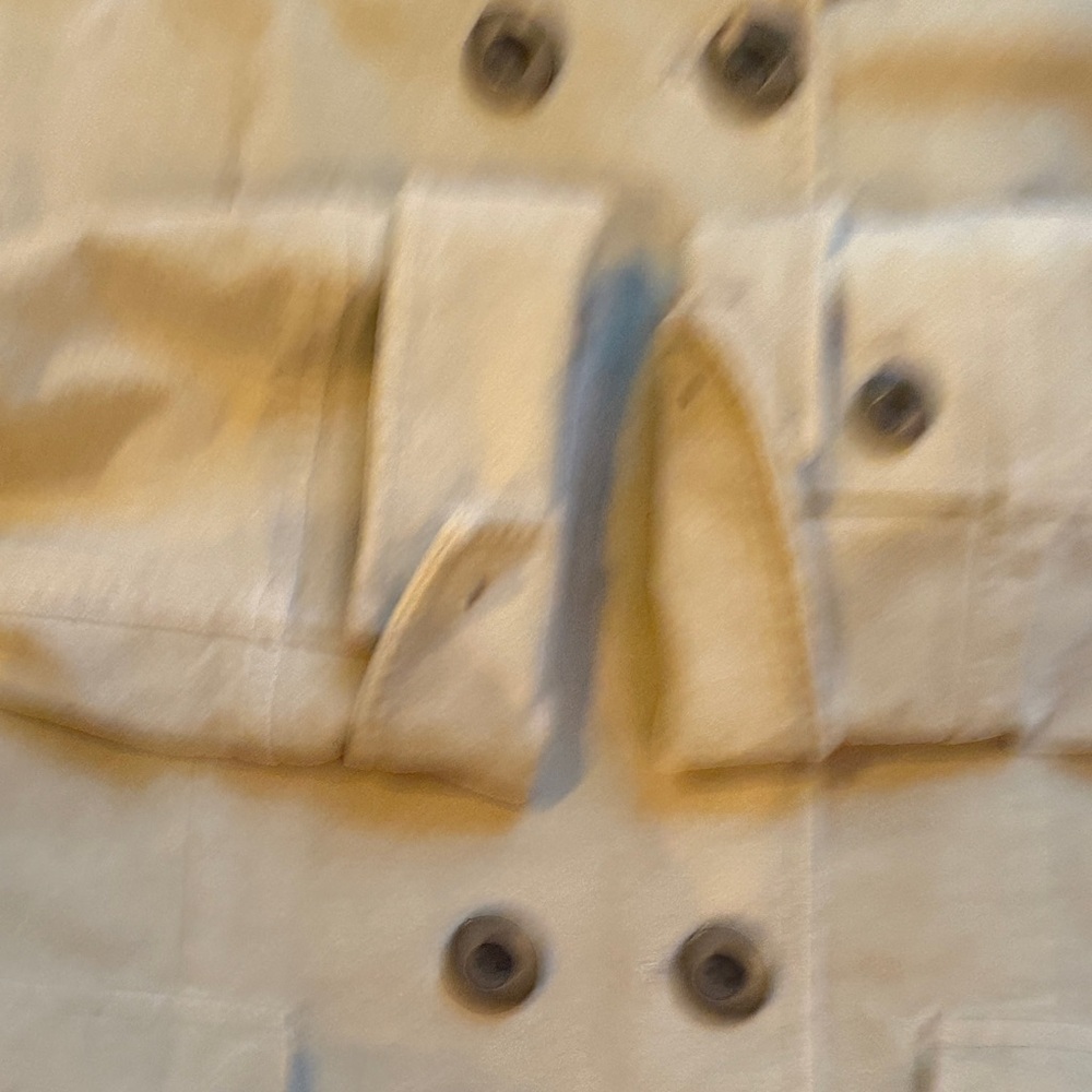 Talbots Tan Double-Breasted Stretch Velveteen Jac… - image 4